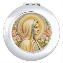 Virgin Mary Compact Miroir, catholique