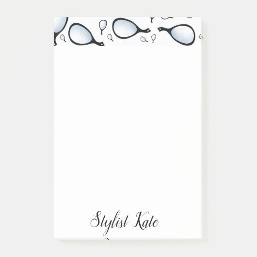 Miroir de styliste Post-it Notes (Devant)