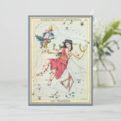 Miroir d'Urania, Carte céleste d'astronomie vintag (Debout devant)