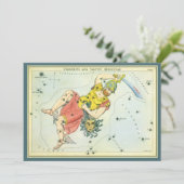 Miroir d'Urania, Carte céleste d'astronomie vintag (Debout devant)