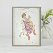 Miroir d'Urania, Carte céleste d'astronomie vintag (Debout devant)