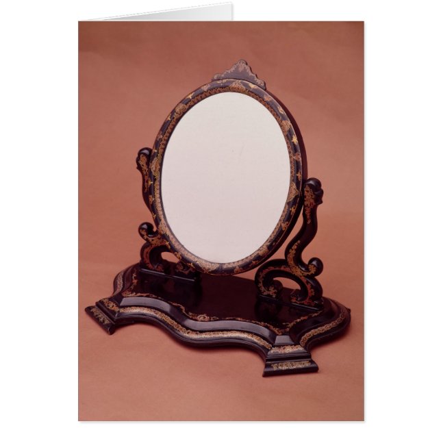 miroir Jeune-peint de papier-pierre, c.1890 (Devant)