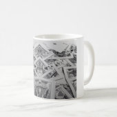 Mirror Afbeelding afspeelkaarten Koffiemok (Voorkant rechts)