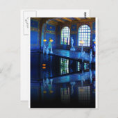 Mirror Afbeelding Hearst Castle Indoor Pool Briefkaart (Voorkant / Achterkant)