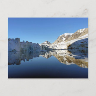 Mirror-afbeeldingen in Svalbard Briefkaart