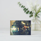 Mirror Ball Visitekaartje (Staand voorkant)