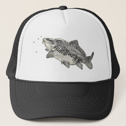 Mirror Carp Hoddie Trucker Pet (Voorkant)