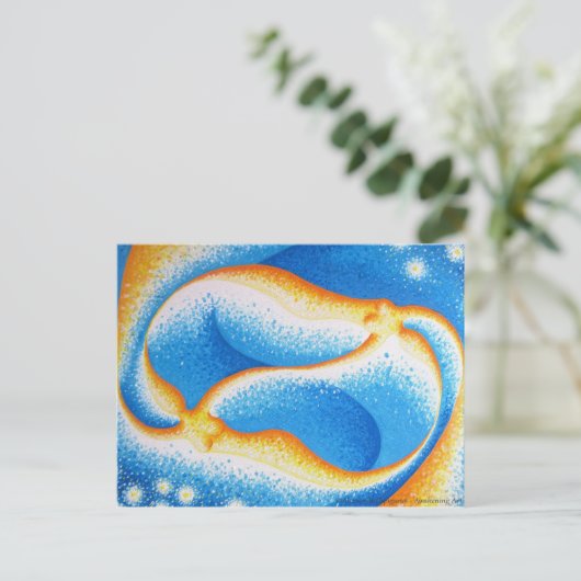 Mirror Dance Briefkaart (Staand voorkant)