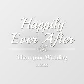 Mirror Decal - DIY Romantic Wedding Decoration (Vel)