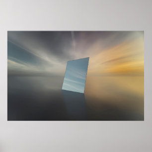 MIRROR DIGITAL WALLPAPIER POSTER