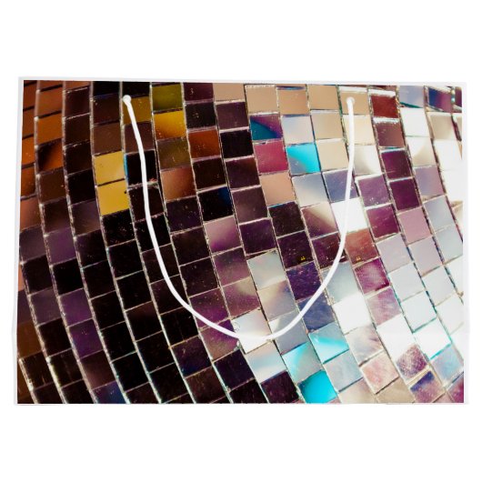 Mirror Disco Ball Groot Cadeauzakje (Achterkant)