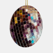 Mirror Disco Ball Keramisch Ornament (Rechts)