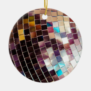 Mirror Disco Ball Keramisch Ornament