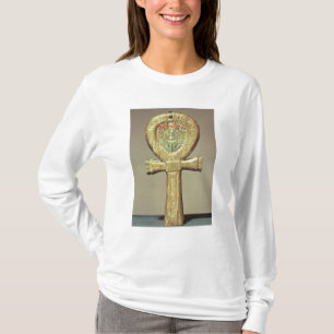 Mirror-hoesje in de vorm van een ankh t-shirt