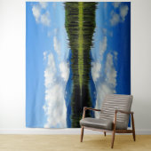 Mirror Image Paysage Vue Tapisserie murale (En situation)