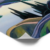 Mirror Lake | Franklin Carmichael | Poster (Hoek)