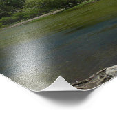 Mirror Lake II in Yosemite National Park Foto Afdruk (Hoek)