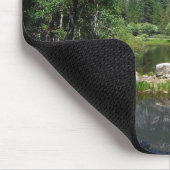 Mirror Lake Uitzicht in Yosemite National Park Muismat (Hoek)