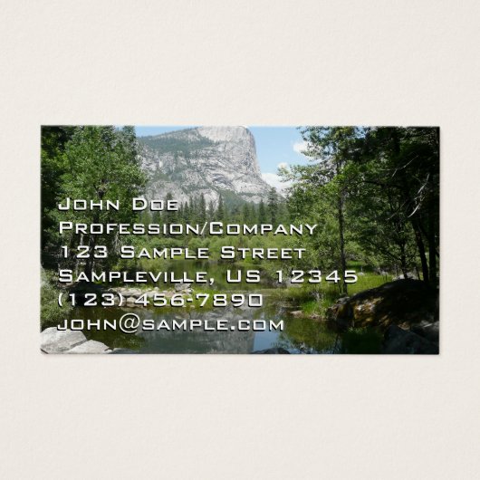 Mirror Lake View à Yosemite National Park (Devant)