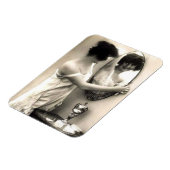 Mirror Mirror Erotica Pre Code Pin-Up Girl Magneet (Linkerzijde)