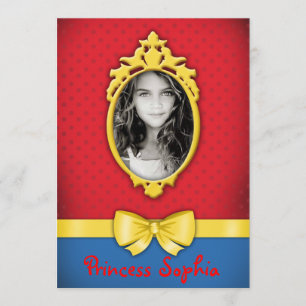 Mirror, Mirror op de muur, prinses Uitnodiging