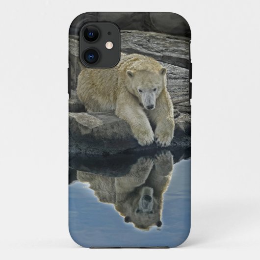 Mirror Mirror Polar-Beer Case-Mate iPhone Case (Achterkant)