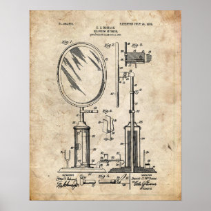 Mirror-patroon weergeven poster