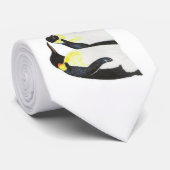 Mirror Penguins Stropdas (Opgerold)