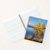 Mirror Pond Spiral Notebook Notitieboek (Binnen)