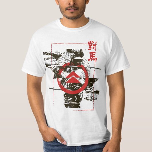 Mirrored Graphic with Crest  T-shirt (Voorkant)