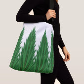 Mirrored Pines Crossbody Bag (2 Sizes) Crossbody Tas (Dichtbij)