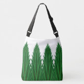 Mirrored Pines Crossbody Bag (2 Sizes) Tas (Voorkant)