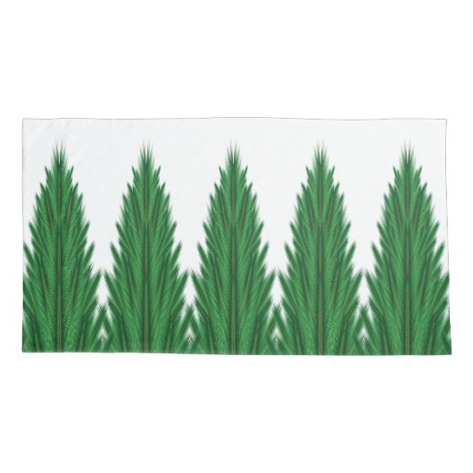 Mirrored Pines King Pillowcases Kussensloop (Achterkant-Links)
