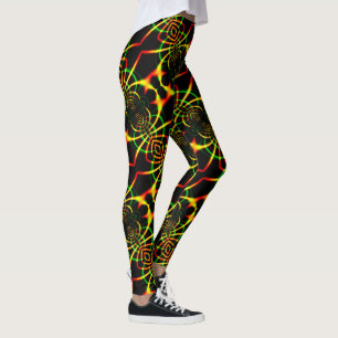 Mirroring, kleurrijke spinpoten en tentakels leggings