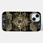 Mirthyse Vestry Elegant Monogram Case-Mate iPhone Case (Achterkant (horizontaal))