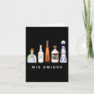 Mis Amigos Tequila Grappig Cinco De Mayo Mexicaans Kaart