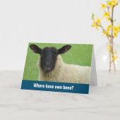 Mis dat je aan je denkt, alleen maar omdat je een  kaart (Gele Bloem)