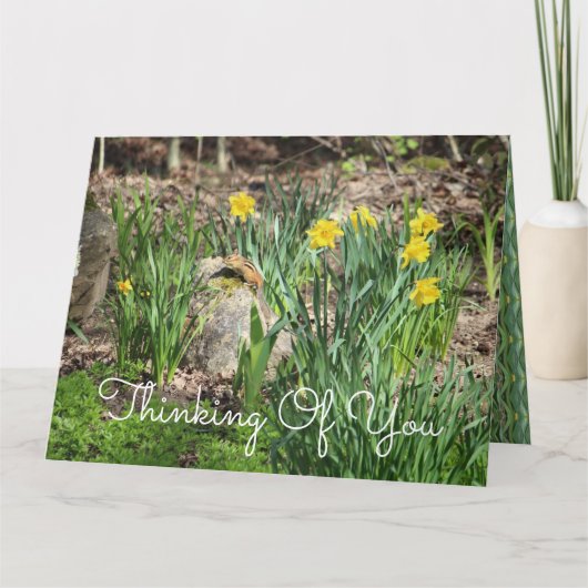 Mis dat je aan je denkt kaart (Voorkant)