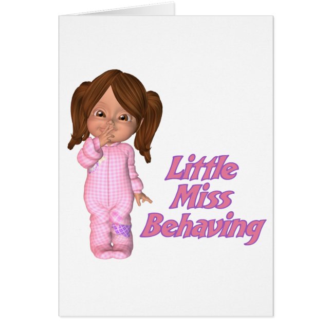 Mis gedraagt zich (Voorkant)