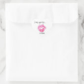 Mis je lippen hart sticker (Tas)