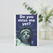 Mis je me al? (Vrijheid) Briefkaart (Staand voorkant)