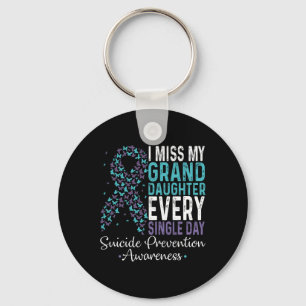 Mis mijn kleindochter elke dag zelfmoord pre sleutelhanger
