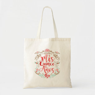 Mis Quince Anos Quinceanera 15th Birthday Tote Bag