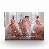 Mis XV Años Quinceañera 15th Birthday Collage 3 Fotoblokken (Voorkant)