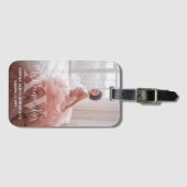 Mis XV Años Quinceañera Foto 15e Verjaardagsreis Bagagelabel (Voorkant (horizontaal))