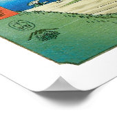 Misaka Pass in de provincie Kai Poster (Hoek)