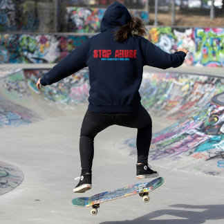 Misbruik Stoppen Hoodie
