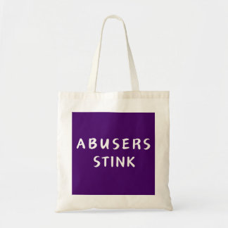 Misbruikers Stink - canvas tas