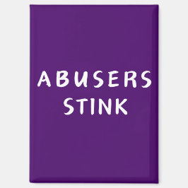Misbruikers Stink - magneet
