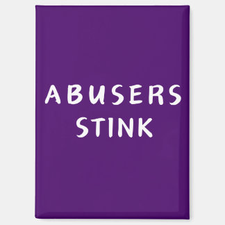 Misbruikers Stink - magneet